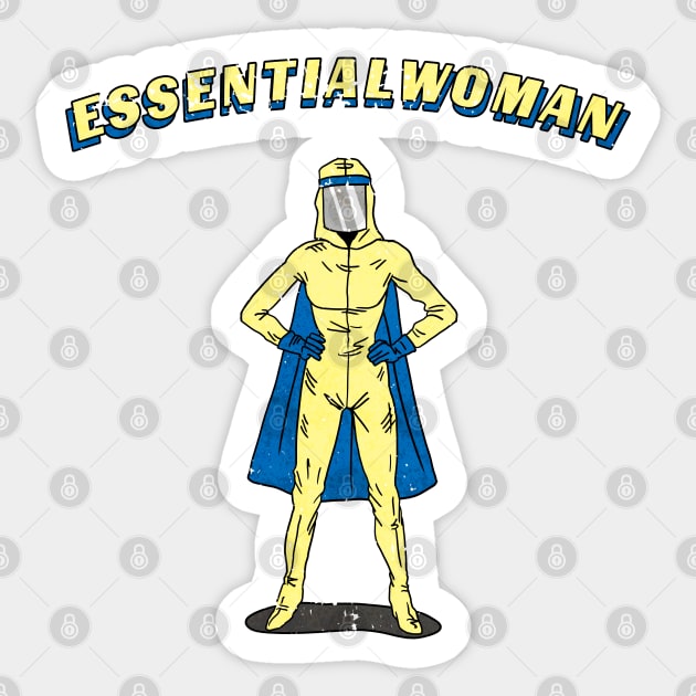 Essential Woman Sticker by CCDesign